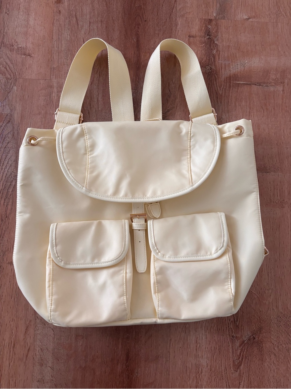 Year of Ours light yellow backpack NWOT